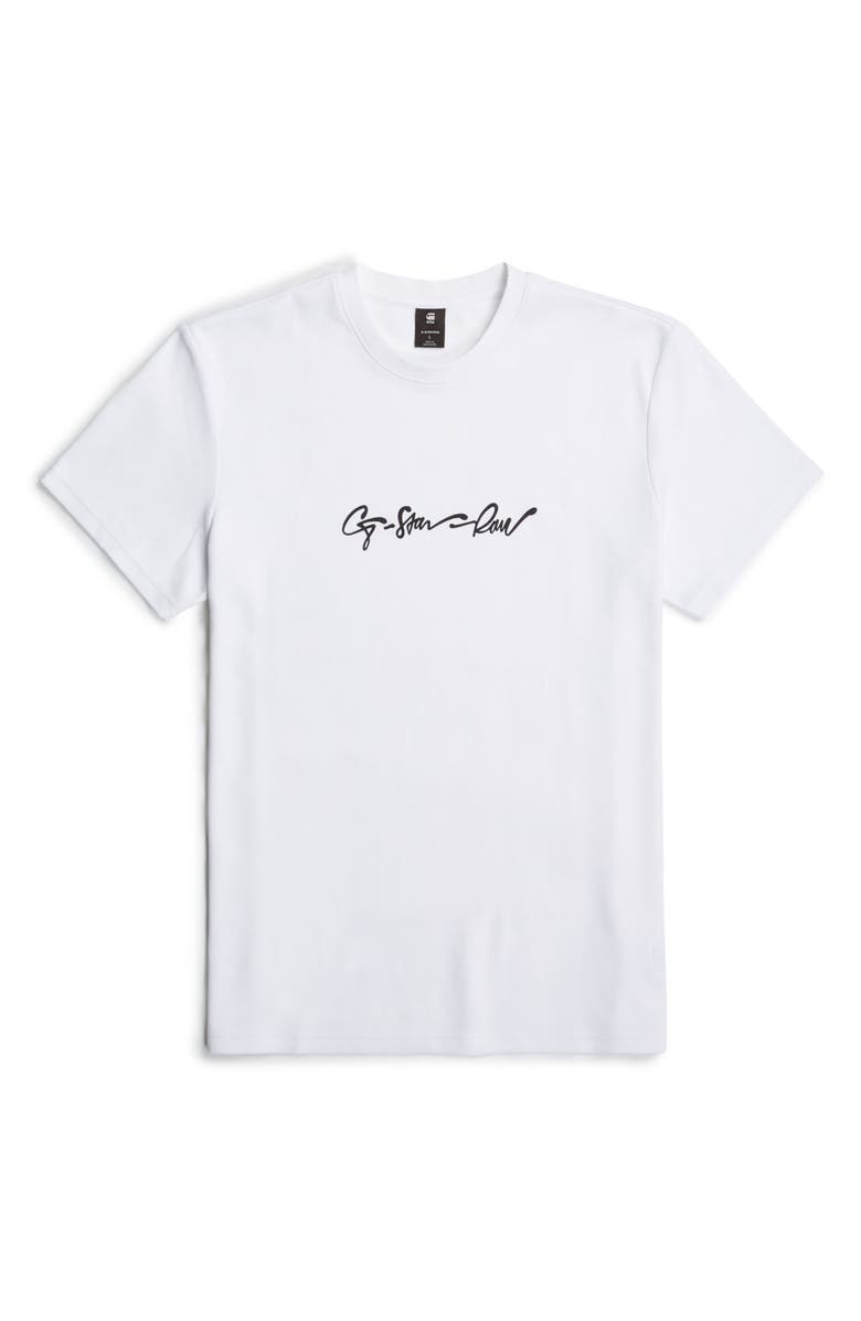 G-STAR G-Script Graphic T-Shirt, Alternate, color,