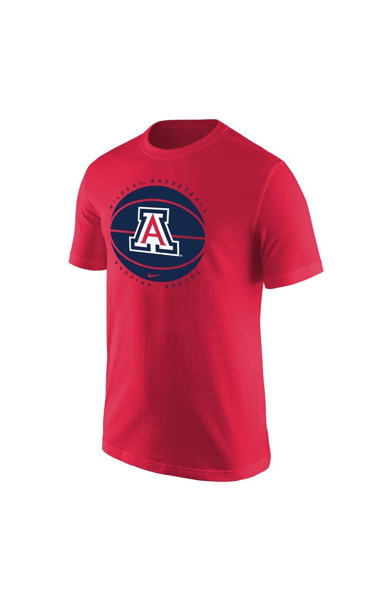 Nike Men's Nike Red Arizona Wildcats Basketball Logo T-Shirt, Alternate, color, 