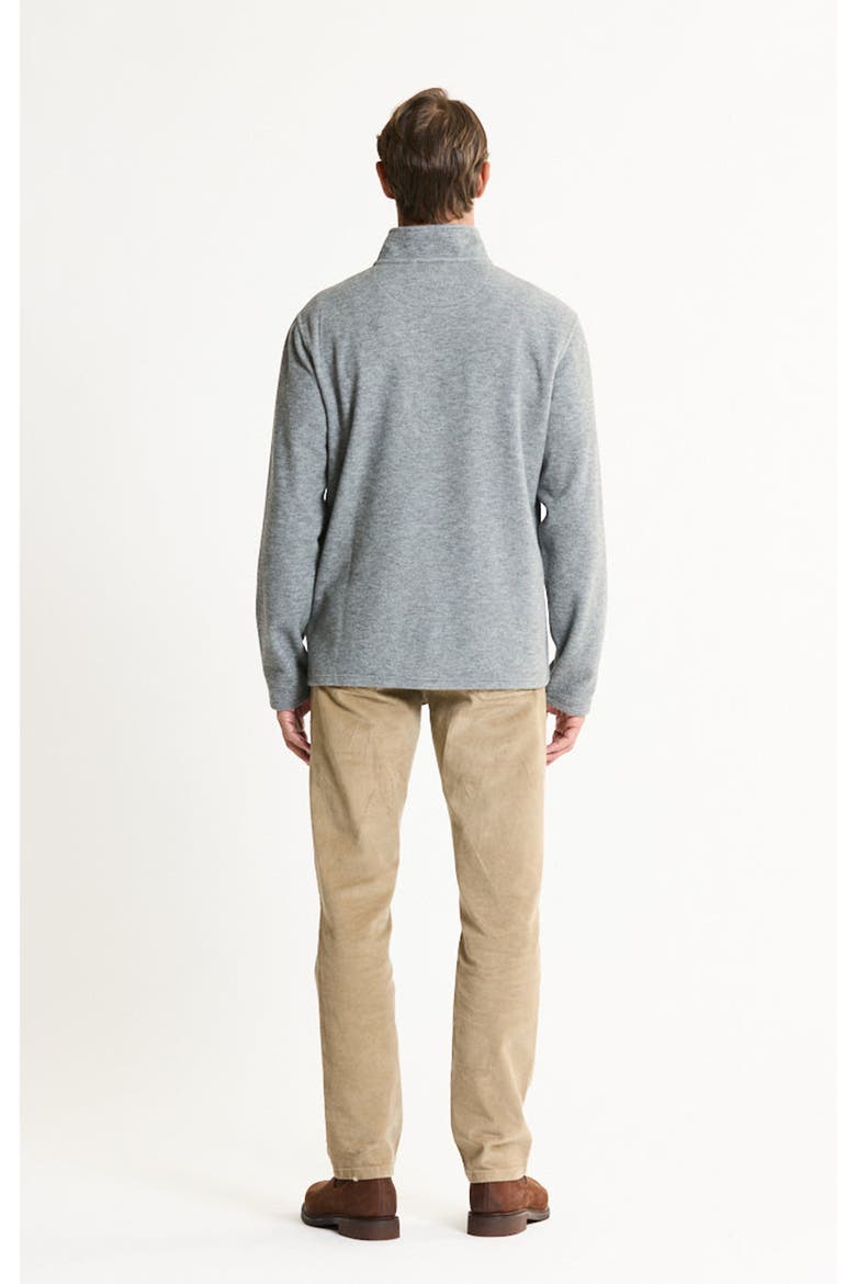 Wool Blend Knit Quarter Zip, Alternate, color, GREY