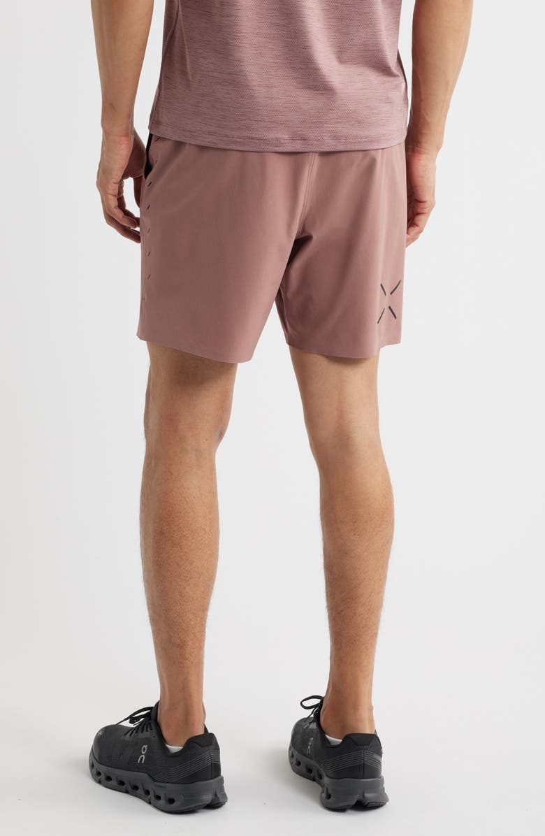 TEN THOUSAND Interval Lined Training Shorts, Alternate, color, Rose Taupe