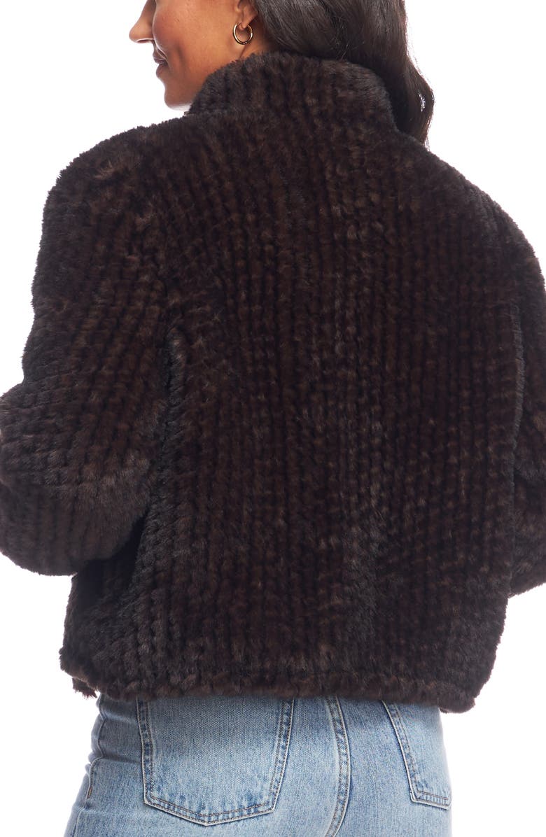 DONNA SALYERS FABULOUS FURS 11th Avenue Faux Fur Bomber Jacket, Alternate, color, 