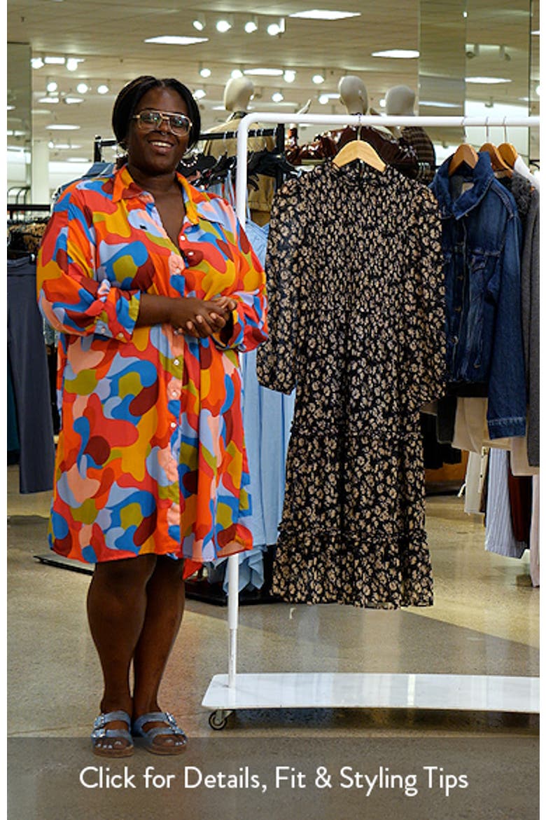 Edwina Floral Print Long Sleeve Dress video