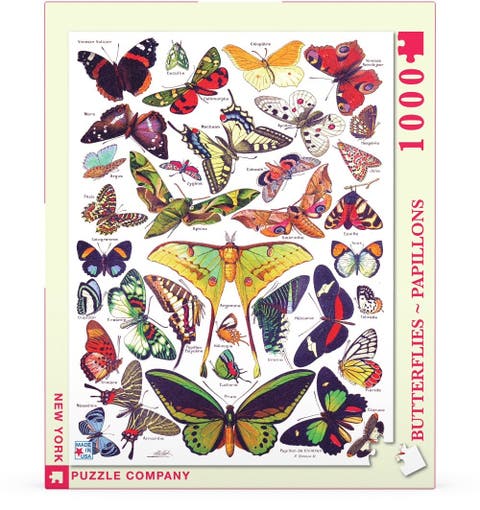 Butterflies ~ Papillons 1000 Piece Puzzle