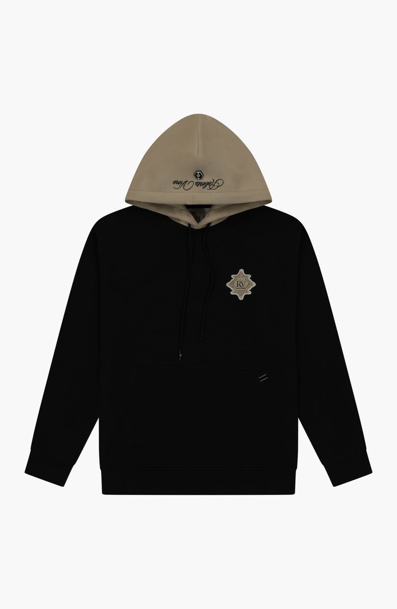 Roberto Vino Milano Strength Premium Blend Hoodie, Alternate, color, Black