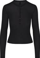 SKIMS Sheer Modal Henley