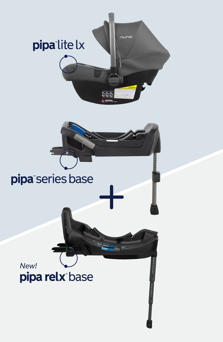 Nuna PIPA<sup>™</sup> Lite LX Infant Car Seat & Two Bases Bundle, Main, color,