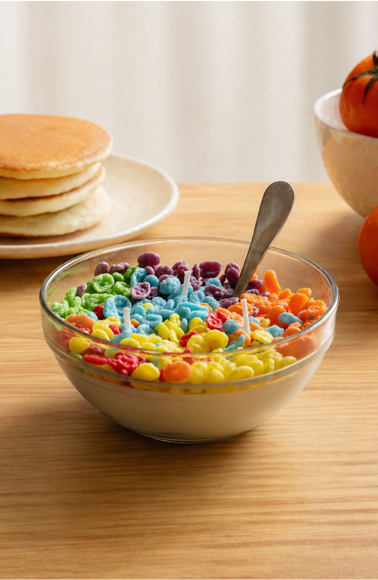 Southlake gifts Fruity Pebbles Cereal Candle, Alternate, color, Fruity Pebbles