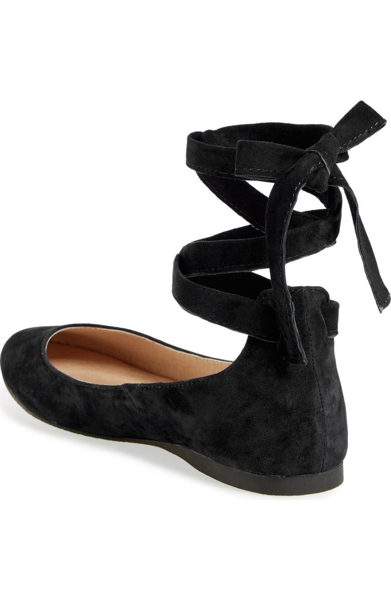 Steve Madden 'Bloome' Wraparound Tie Flat, Alternate, color,