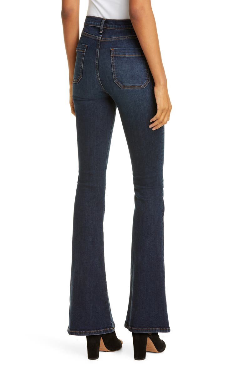 Florence Flare Jeans, Alternate, color, VINTAGE BLUE