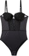 Etam Divine Embellished Underwire Bodysuit