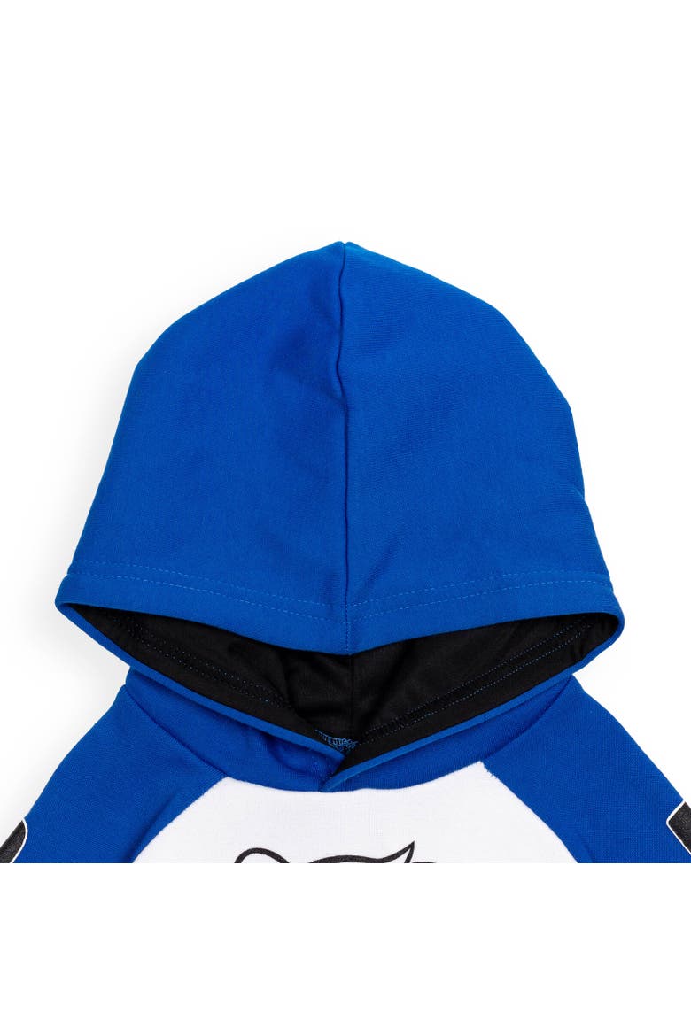 Donald Duck Mickey Mouse & Friends Pullover Hoodie, Alternate, color, Blue / White