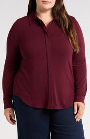Universal Standard Elbe Button-Up Shirt