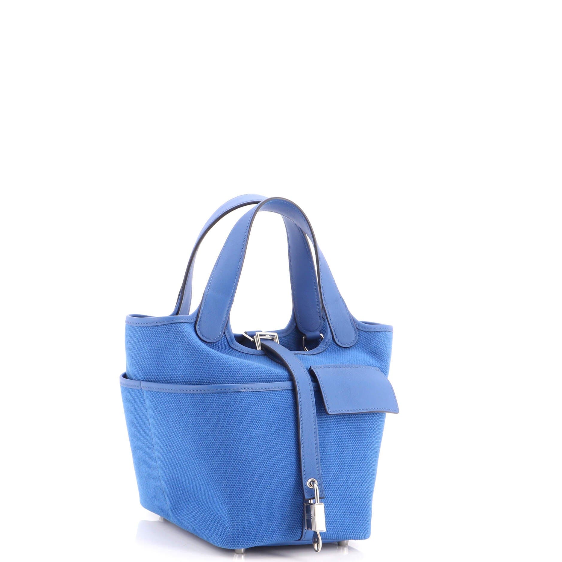 Cargo Picotin Lock Bag Canvas and Swift PM, Alternate, color, Blue