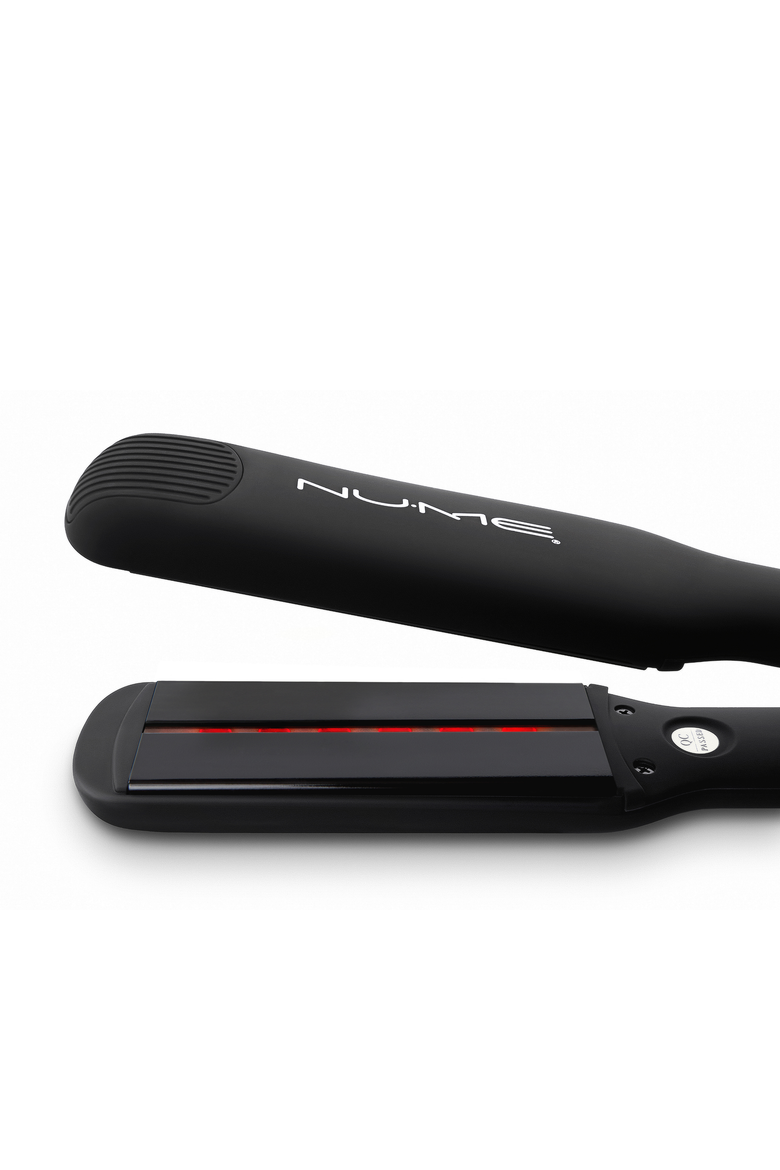 Megastar X Flat Iron  1.75-inch Tourmaline Hair Straightener, Alternate, color, Black/ RoseGold