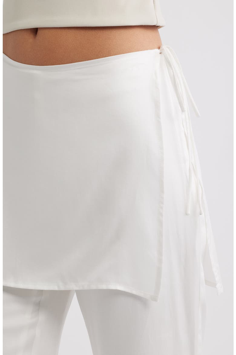 Leona Skirt & Pants Set, Alternate, color, WHITE