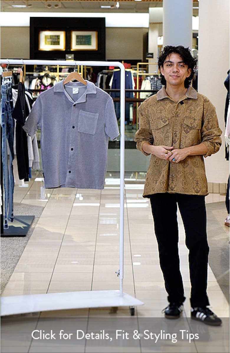 Kids' Corduroy Camp Shirt, sales video thumbnail