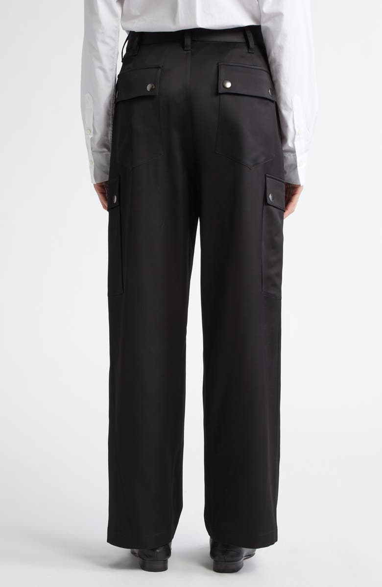 Maria McManus Snap Stretch Wide Leg Cargo Pants, Alternate, color, 