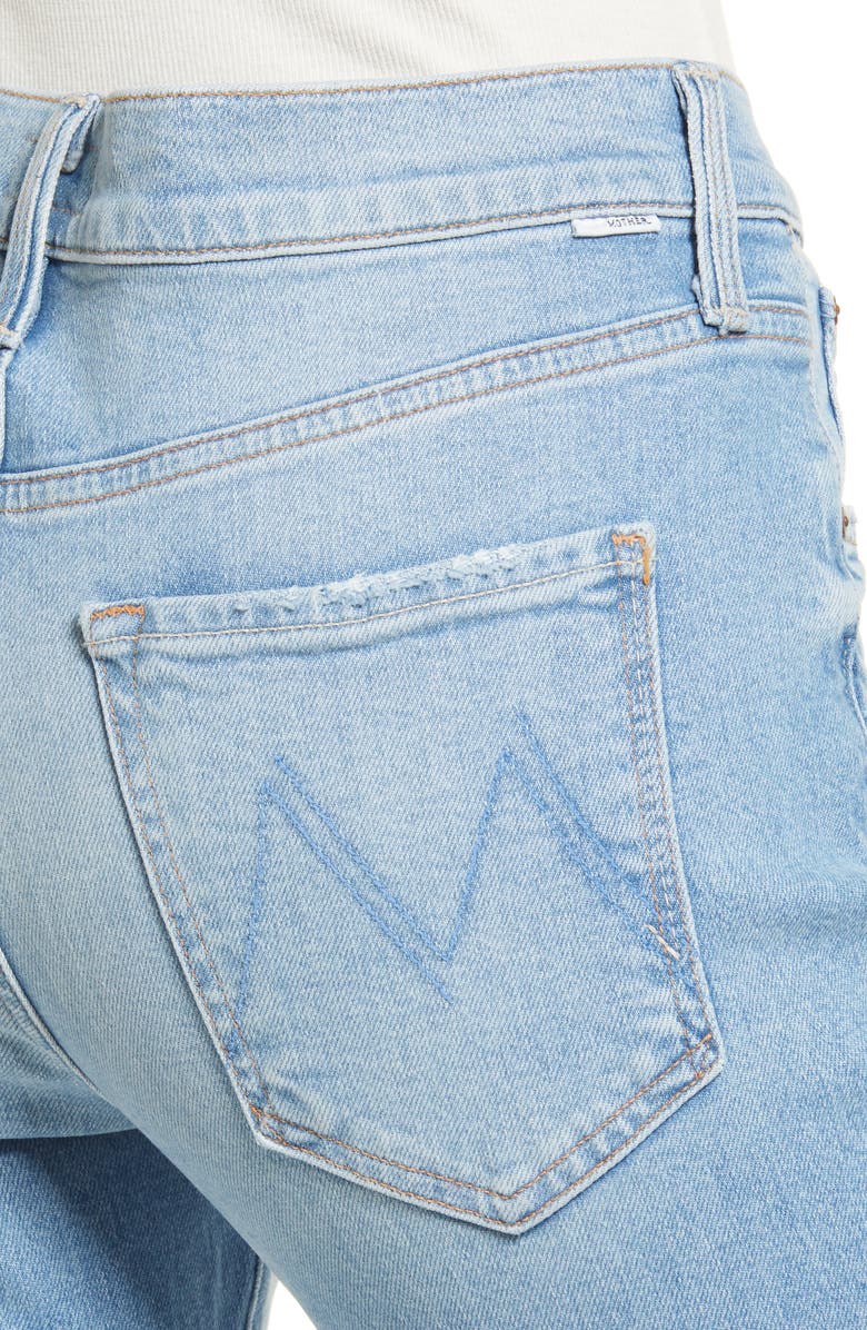 MOTHER The Scrapper High Waist Ankle Jeans, Alternate, color, Camera Obscura