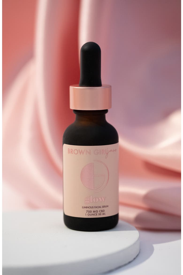 Glow Luminous Facial Serum with CBD, Alternate, color, NO COLOR