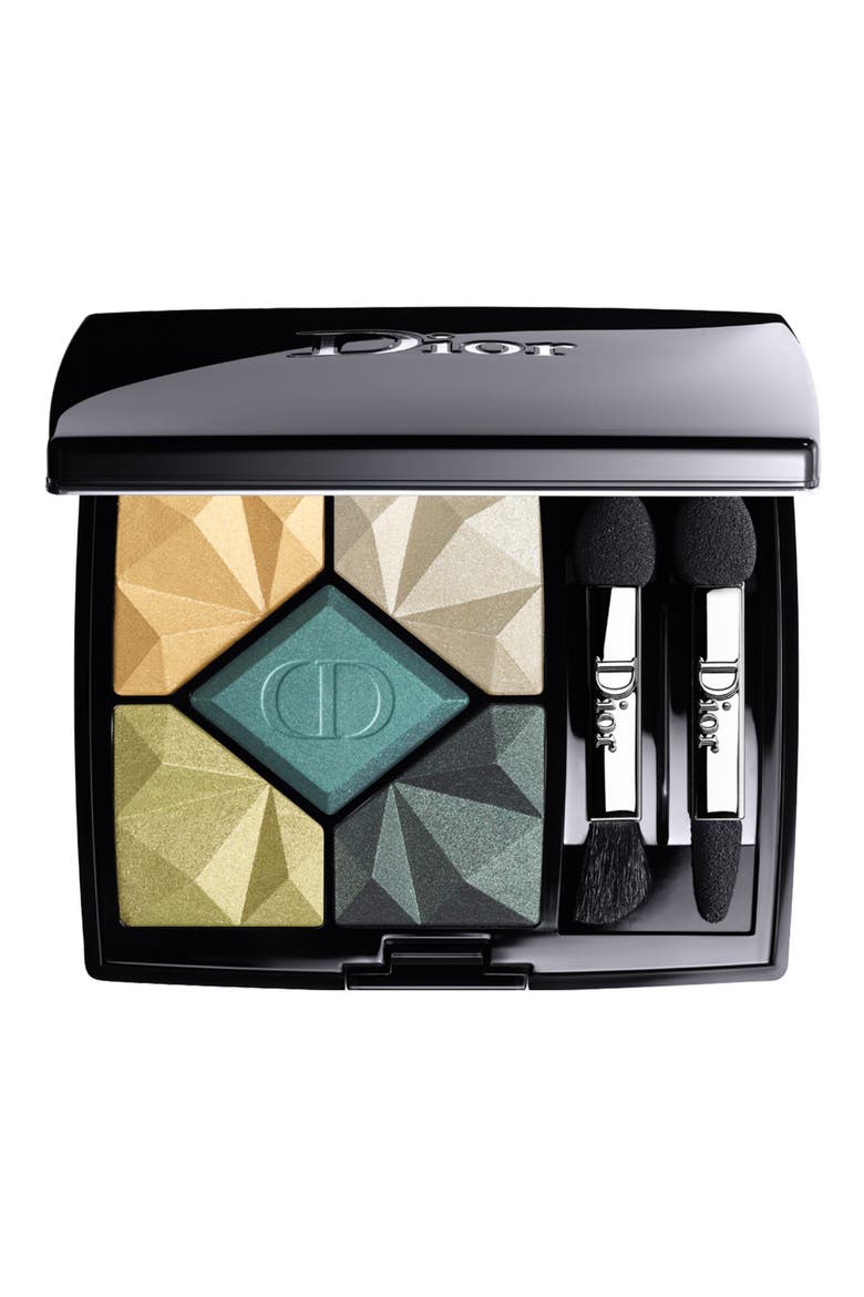 5 Couleurs Precious Rocks Fidelity Colours & Effects Eyeshadow Palette (Limited Edition), Main, color, 347 EMERALD
