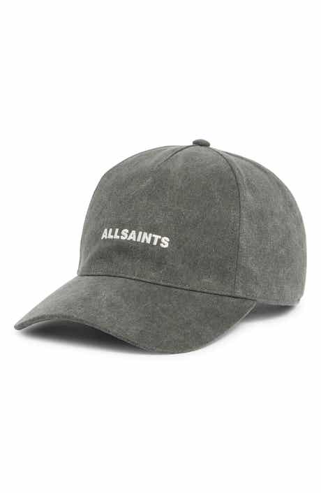AllSaints Underground Washed Adjustable Baseball Cap