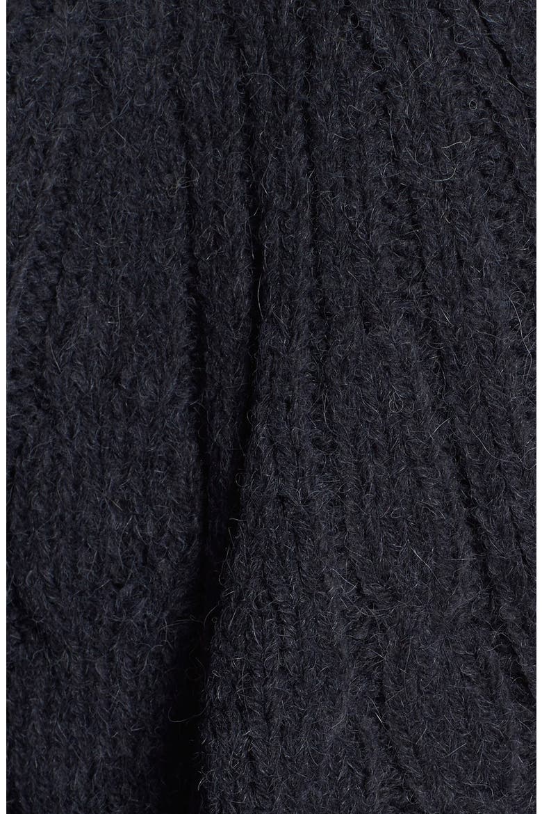 Cable Knit Sweater, Alternate, color, NEW NAVY