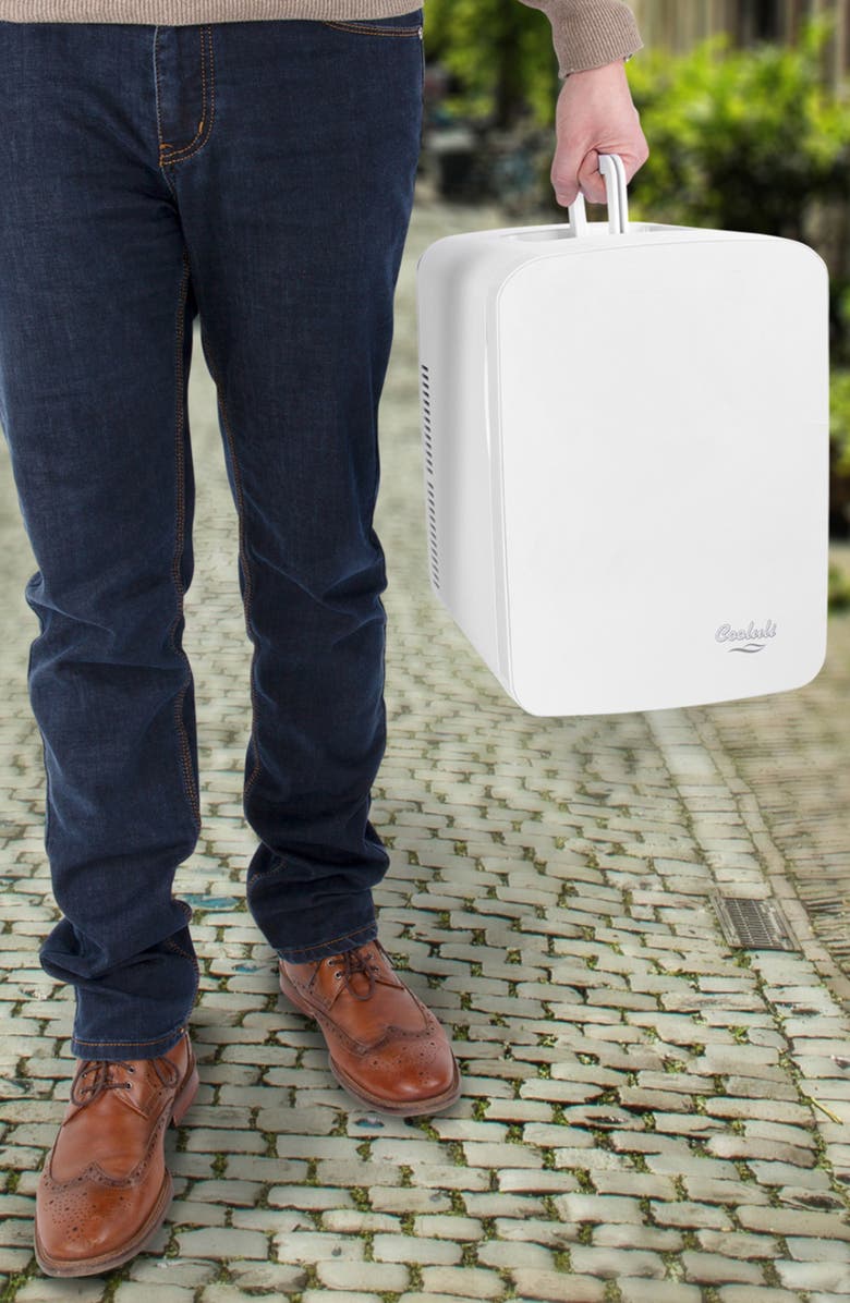 COOLULI Vibe 15L Thermoelectric Whiteboard Mini Fridge & Warmer, Alternate, color,