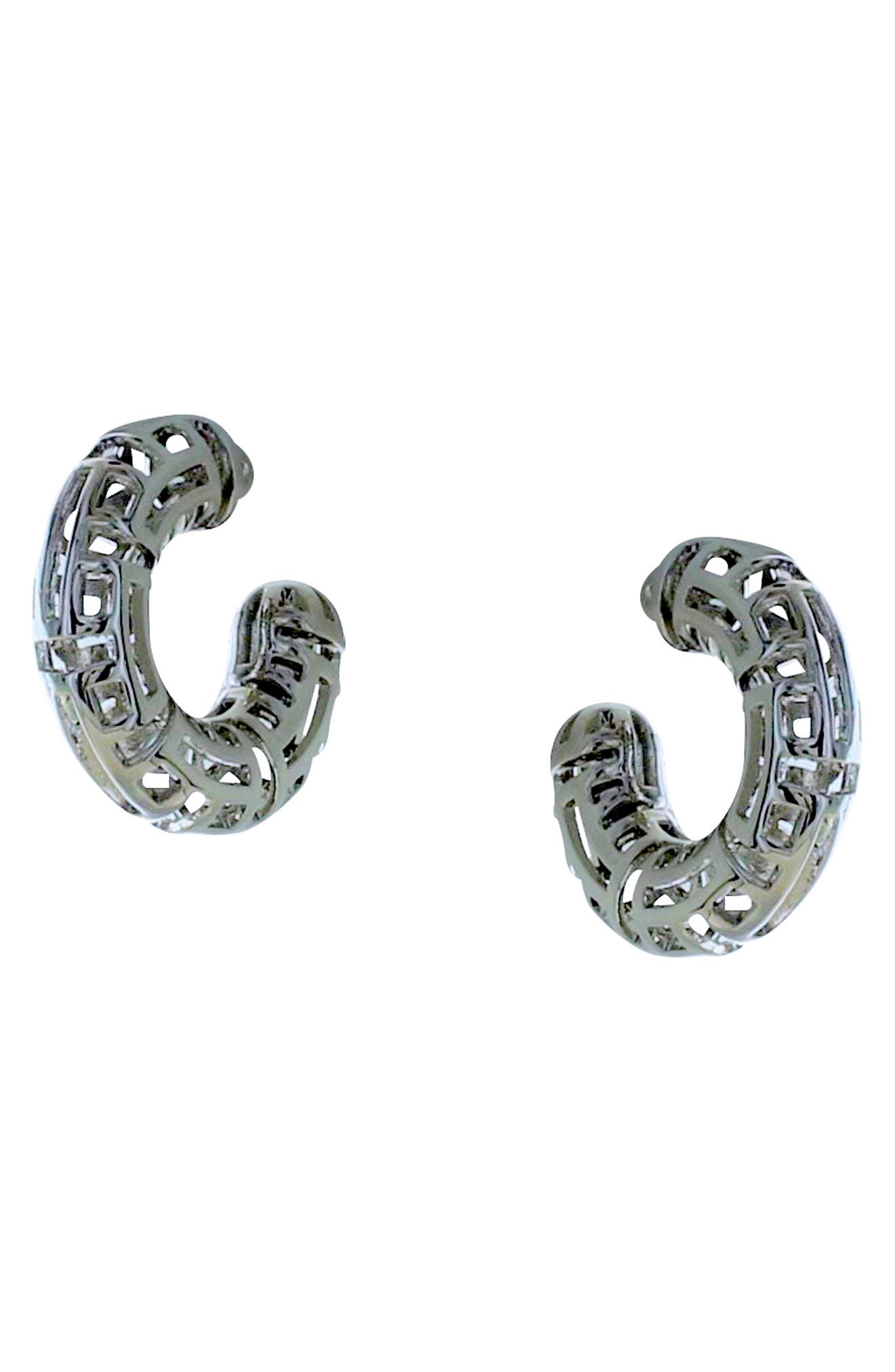 OLIVIA WELLES Katerina Filigree Hoop Earrings