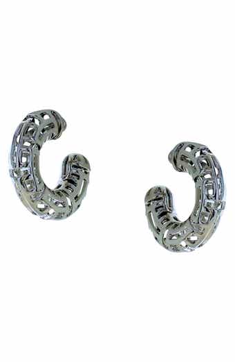 Katerina Filigree Hoop Earrings