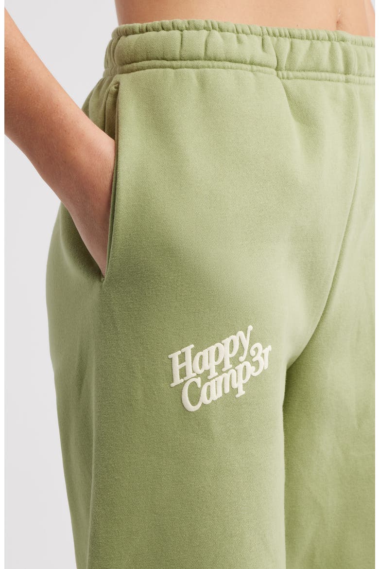 Puff Series Core Logo Cotton Blend Joggers, Alternate, color, MATCHA