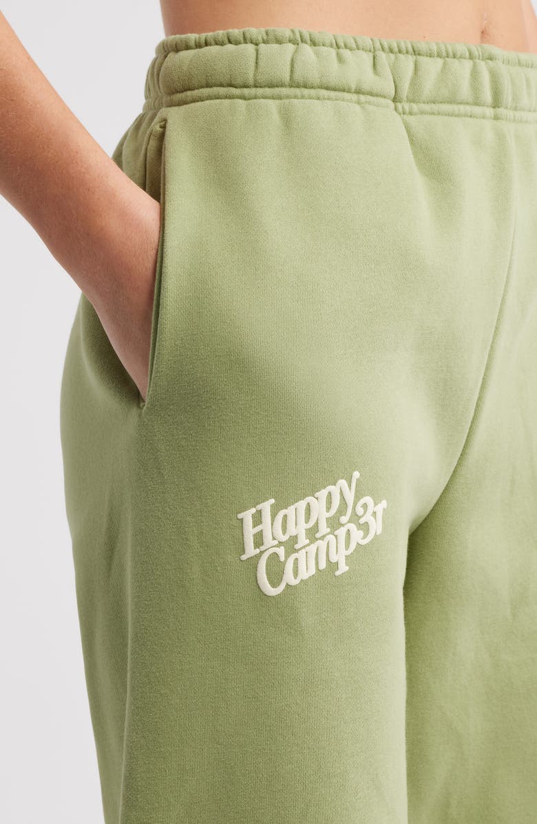 HAPPY CAMP3R Puff Series Core Logo Cotton Blend Joggers, Alternate, color, Matcha