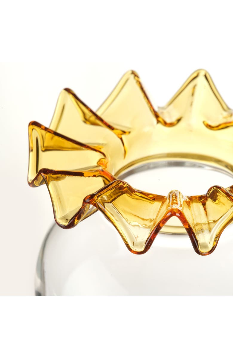 Zsa Zsa Zsu Nanjing  Borosilicate Glass Vase 2 Pcs Set, Alternate, color, White