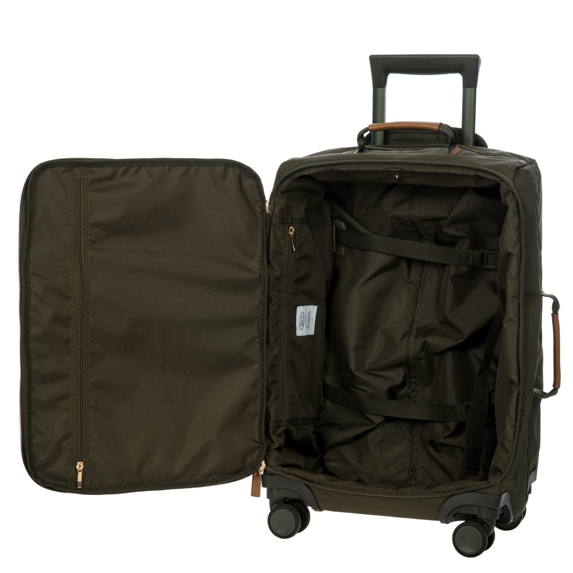 Bric's 2 Piece Set - X-Travel 21" Carry-On Spinner & Large Sportina Tote Bag, Alternate, color, Olive