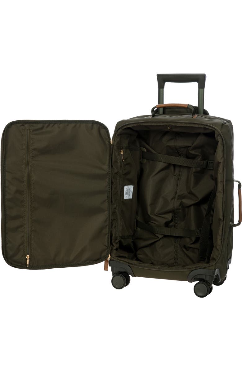 Bric's 2 Piece Set - X-Travel 21" Carry-On Spinner & Large Sportina Tote Bag, Alternate, color, Olive