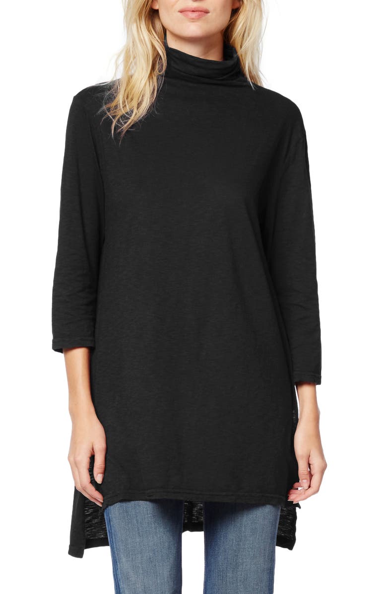 Michael Stars Mock Neck Supima<sup>®</sup> Cotton Tunic, Main, color,