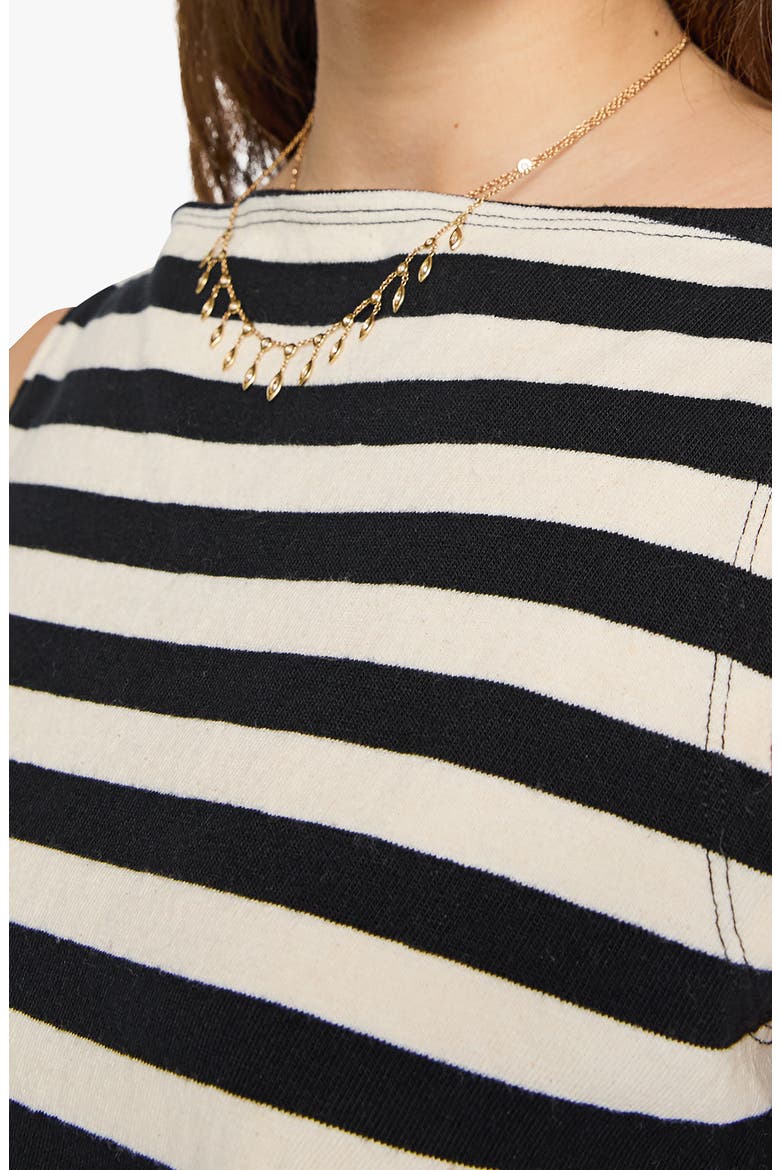 The Even Keel Striped Tank, Alternate, color, BLACK AND NATURAL STRIPE