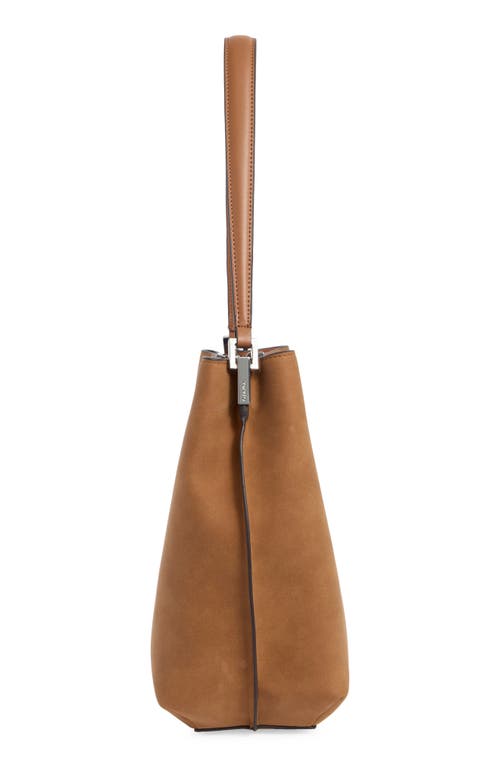 Calvin Klein Jodi Bucket Bag In Brown