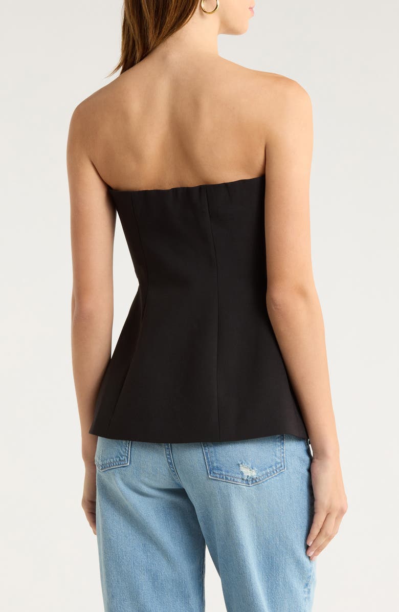 Favorite Daughter Phoebe The Dream Bustier Top, Alternate, color, Black