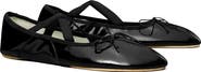 Tory Burch Peep Toe Mary Jane Ballet Flat
