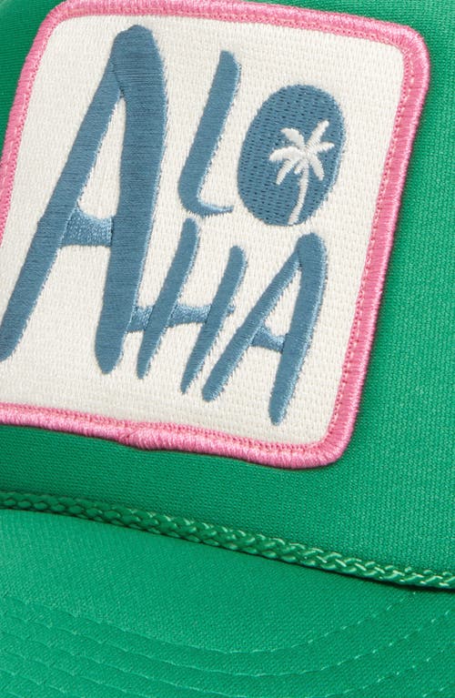 Friday Feelin Aloha Hat In Green