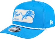 New Era Men's New Era Blue Detroit Lions Chant 9SEVENTY Stretch-Snap Hat