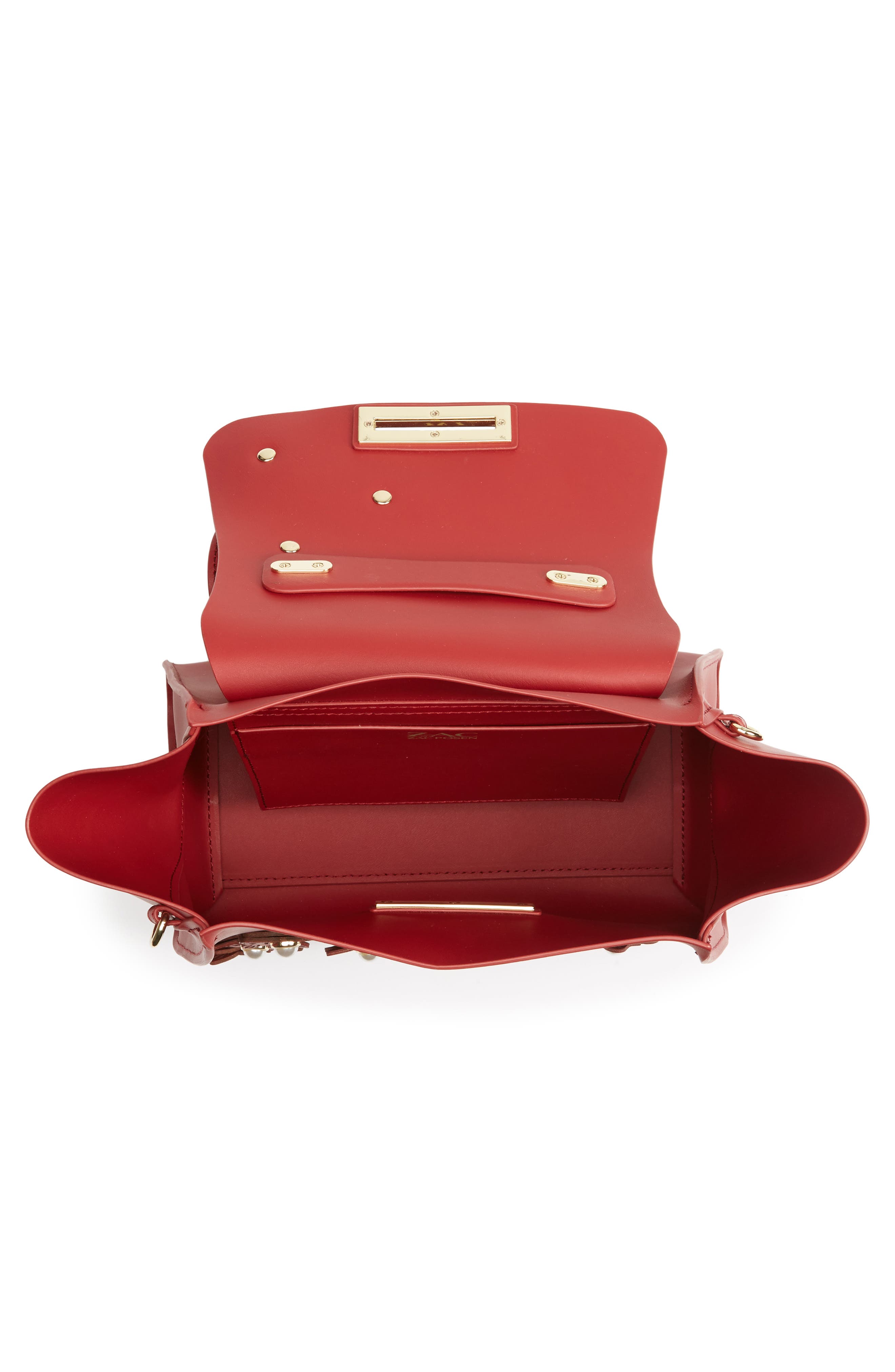 ZAC Zac Posen Eartha Iconic Convertible Leather Backpack, Alternate, color, 