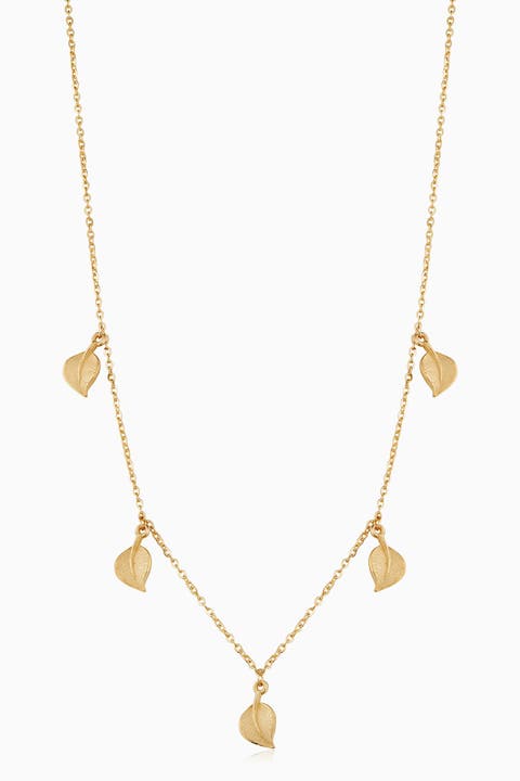 14K Yellow Gold New Beginnings Station Choker