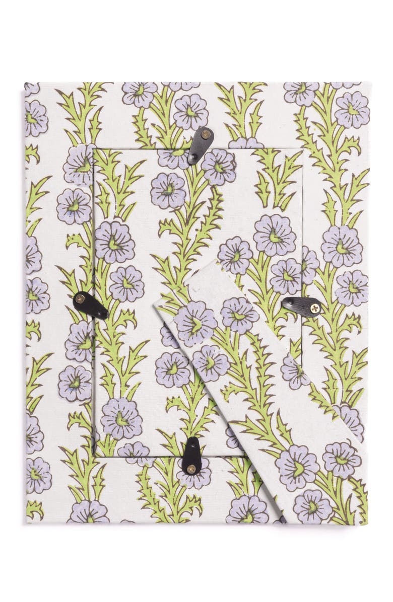 Inner Child Blue Forget-Me-Not Picture Frame with Oval Opening - 4x6, Alternate, color, Blue