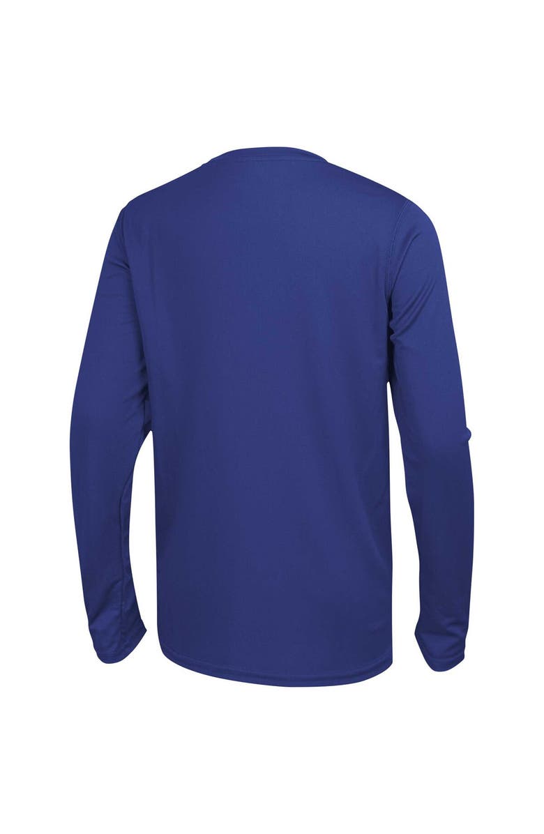 Outerstuff Men's Royal Buffalo Bills Side Drill Long Sleeve T-Shirt, Alternate, color, 
