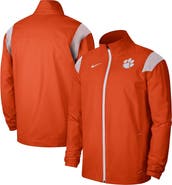 Nike Men's Nike Orange Clemson Tigers Woven Full-Zip Jacket