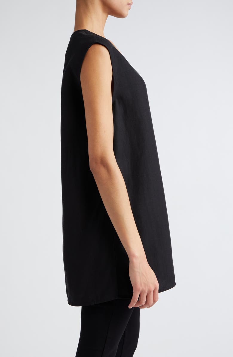 TOTEME Fluid Sleeveless V-Neck Top, Alternate, color, 