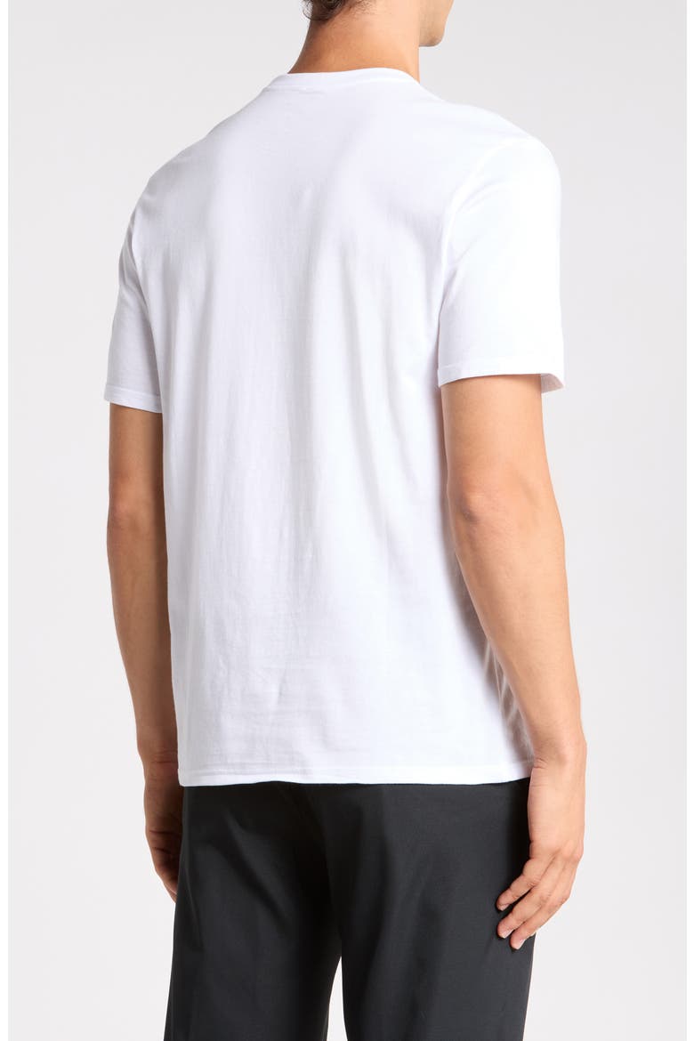 Logo Line Graphic T-Shirt, Alternate, color, BRIGHT WHITE