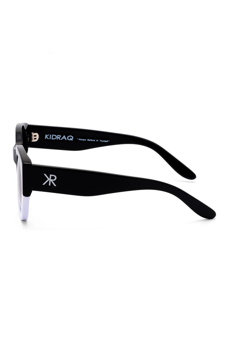 Kids' Rising Star 43mm Sunglasses, Alternate, color, OREO