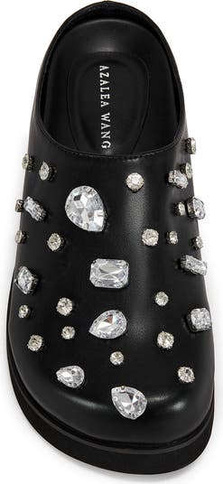 Voncile Embellished Platform Mule